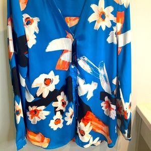 Ivanka Trump Flower Blouse